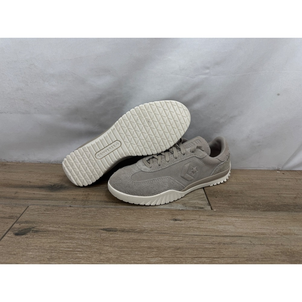 Converse Run Star Trainer OX Papyrus Egret Suede Sneakers A13058C Womens 6.5‎ - Picture 6 of 8